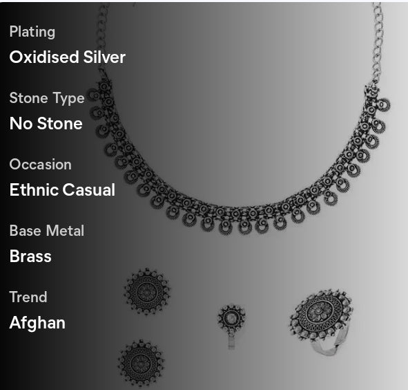 ✨ Twinkling Chunky Jewellery Set